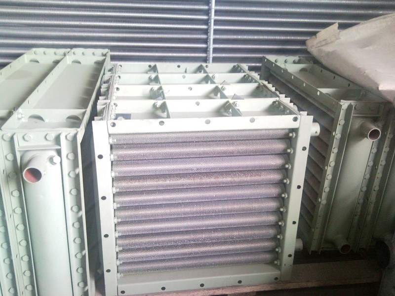 Фото калорифера в сборе