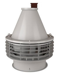 Вентилятор дымоудаления крышный ВКР1ДУ-6,3 - фото 1