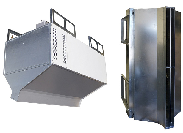 Промышленная воздушно-тепловая завеса без нагрева КЭВ-П7020А