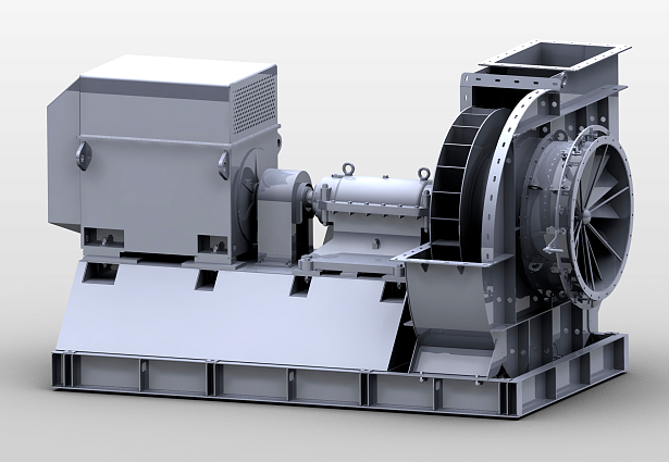 Вентилятор коррозионностойкий ВСК-16