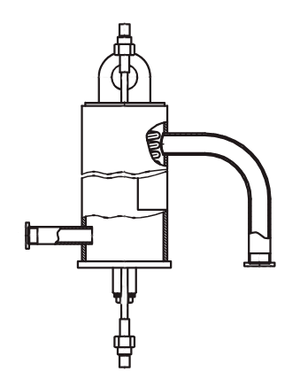 Двухточечный холодильник отбора проб ХД 125-4-151 Двухточечный холодильник отбора проб ХД 125-4-151