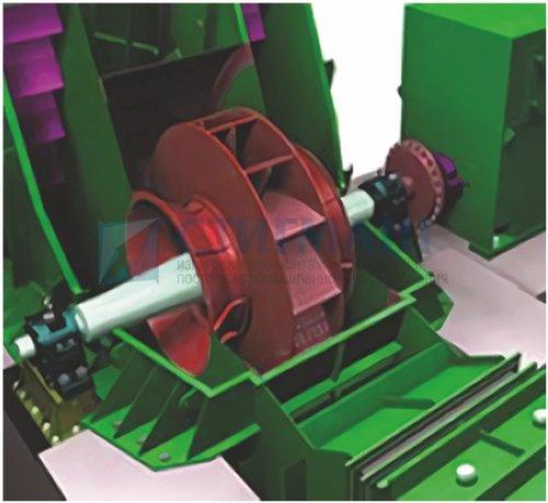 Вентилятор шахтный ВЦД-2,2